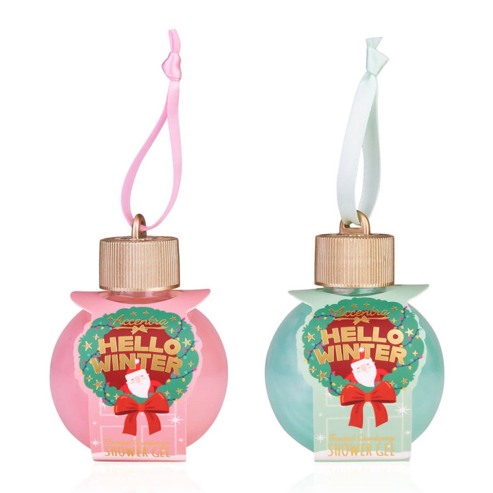 Gel douche 60ml HELLO WINTER, 2 modèles assortis
