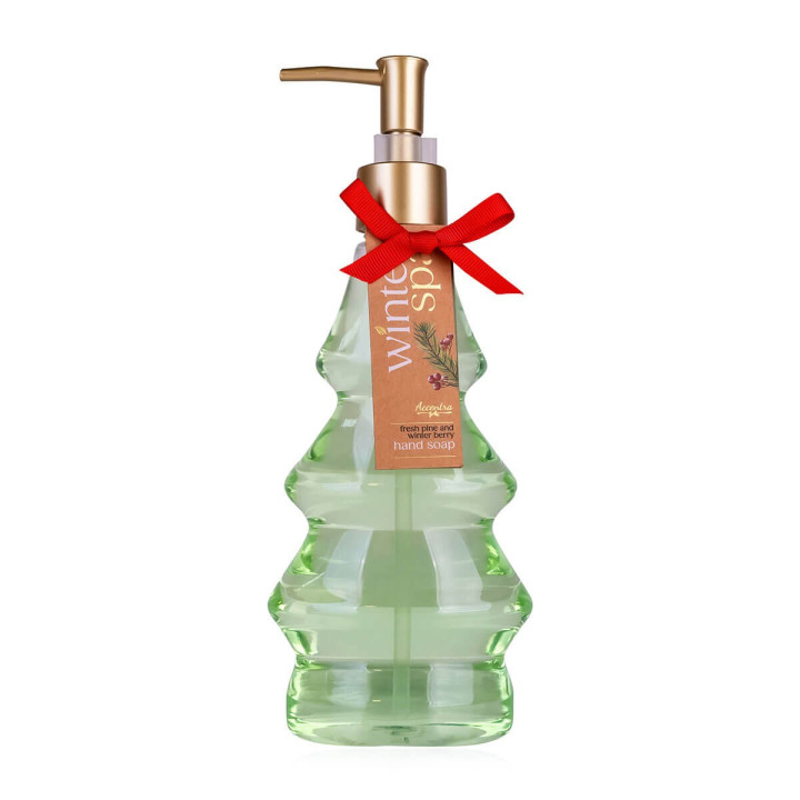 Distributeur savon liquide 420ml en verre WINTER SPA
