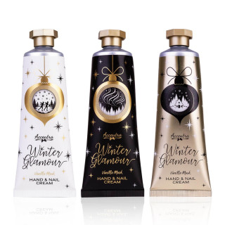 Crème mains & ongles WINTER GLAMOUR,3 modèles assortis