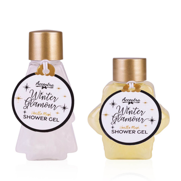 Gel douche 30ml WINTER GLAMOUR, 2 modèles assortis
