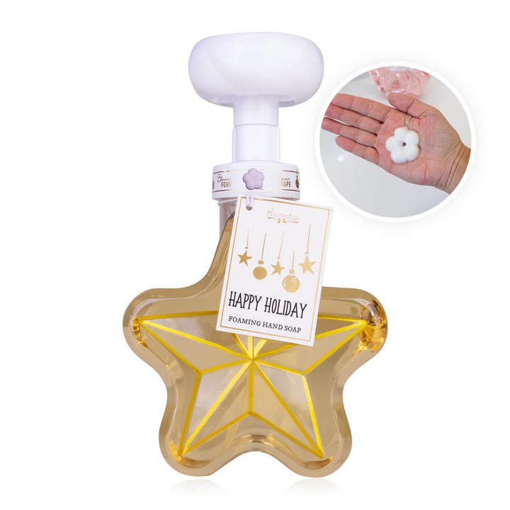 Distributeur savon mains mousse en forme de fleur 500ml SNOWFLAKE
