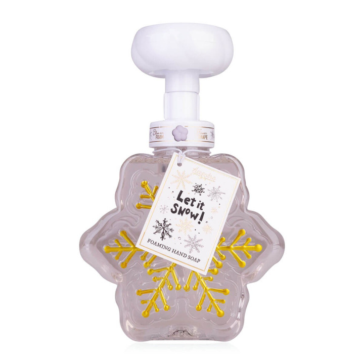 Distributeur savon mains mousse en forme de fleur 500ml SNOWFLAKE