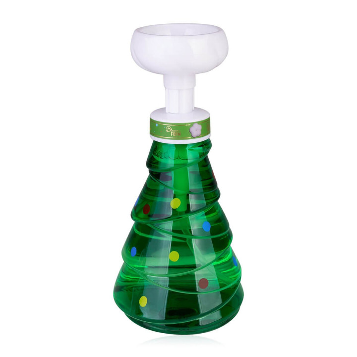 Distributeur savon mains mousse en forme de fleur 500ml SAPIN