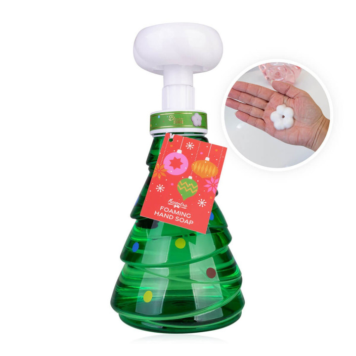 Distributeur savon mains mousse en forme de fleur 500ml SAPIN
