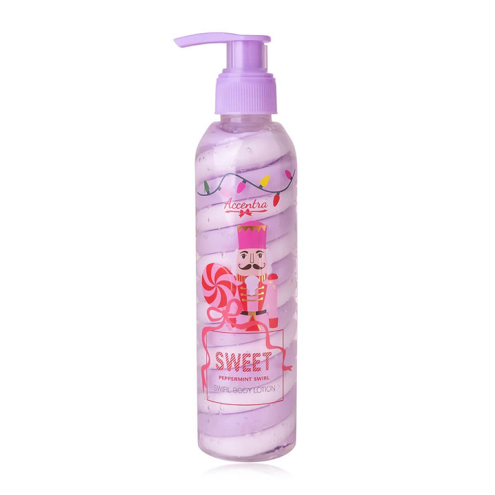 Distributeur lotion corps 200ml CANDY SHOP, 2 modèles et senteurs assortis