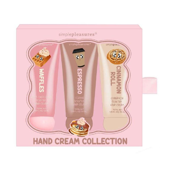 Coffret 3 crèmes mains BREAKFAST CLUB