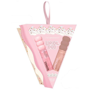 Coffret 2 Lip oil BREAKFAST CLUB, 2 senteurs Expresso/Baies