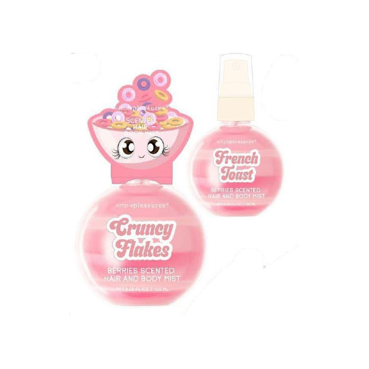 Brume pour le corps et cheveux 100ml BREAKFAST CLUB, senteur Crunchy Flakes