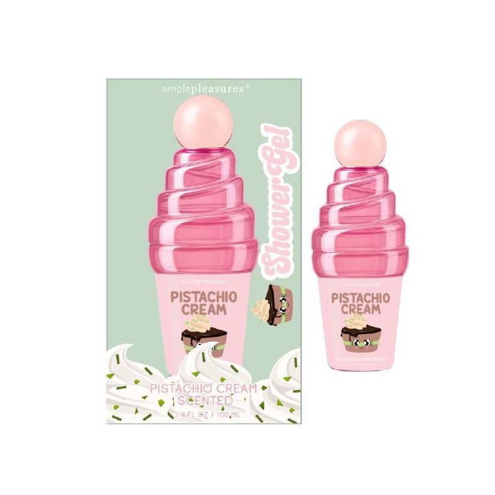 Gel douche 100ml BREAKFAST CLUB, senteur Crème de pistache