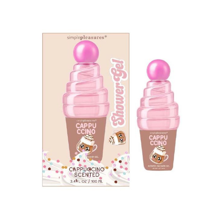Gel douche 100ml BREAKFAST CLUB, senteur Capuccino
