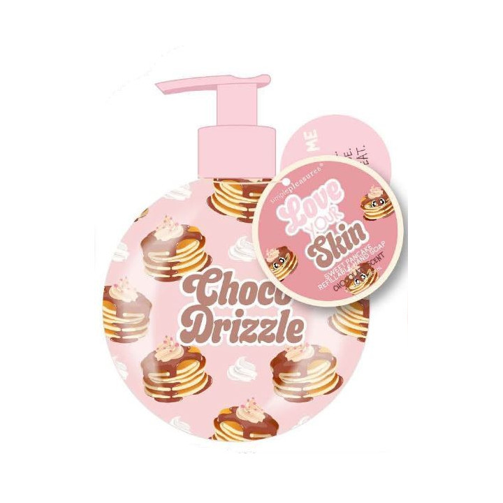 Distributeur de savon liquide 500ml BREAKFAST CLUB,  senteur Pancake
