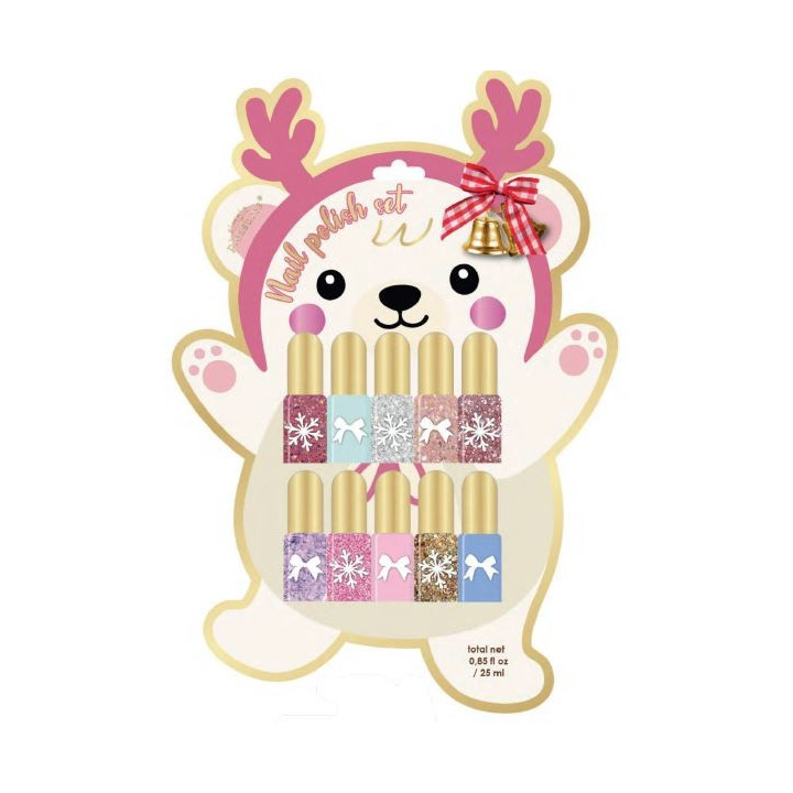 Coffret 10 vernis STOCKING STUFFER
