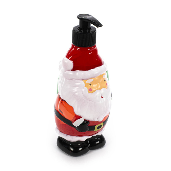Distributeur de savon liquide 400ml à 500ml HAPPY CHRISTMAS, 3 modèles assortis