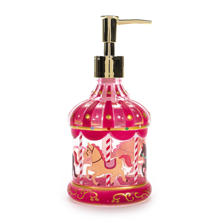 Distributeur de savon liquide 310 à 500ml HAPPY CHRISTMAS, 3 modèles assortis
