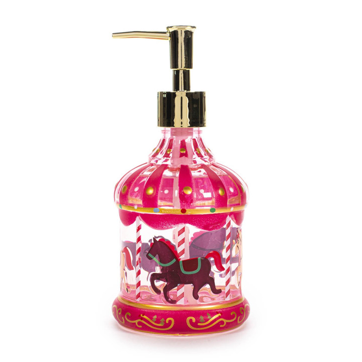 Distributeur de savon liquide 310 à 500ml HAPPY CHRISTMAS, 3 modèles assortis