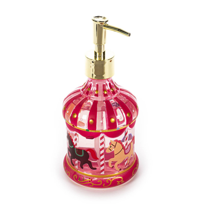 Distributeur de savon liquide 310 à 500ml HAPPY CHRISTMAS, 3 modèles assortis