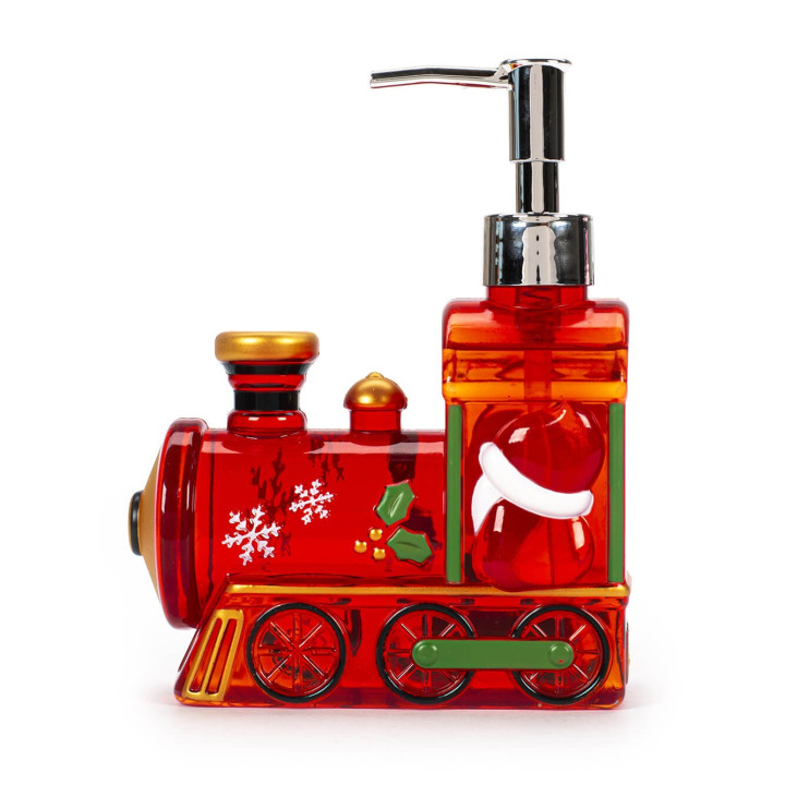 Distributeur de savon liquide 500ml HAPPY CHRISTMAS, 3 modèles assortis