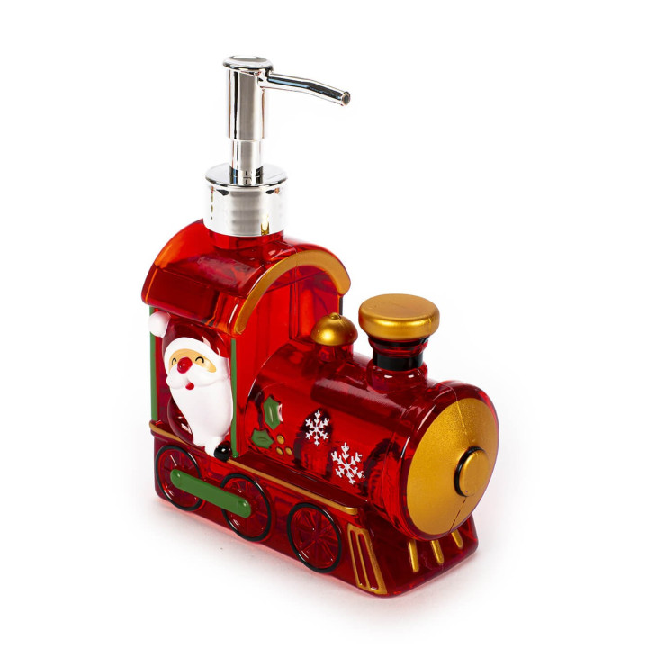 Distributeur de savon liquide 500ml HAPPY CHRISTMAS, 3 modèles assortis
