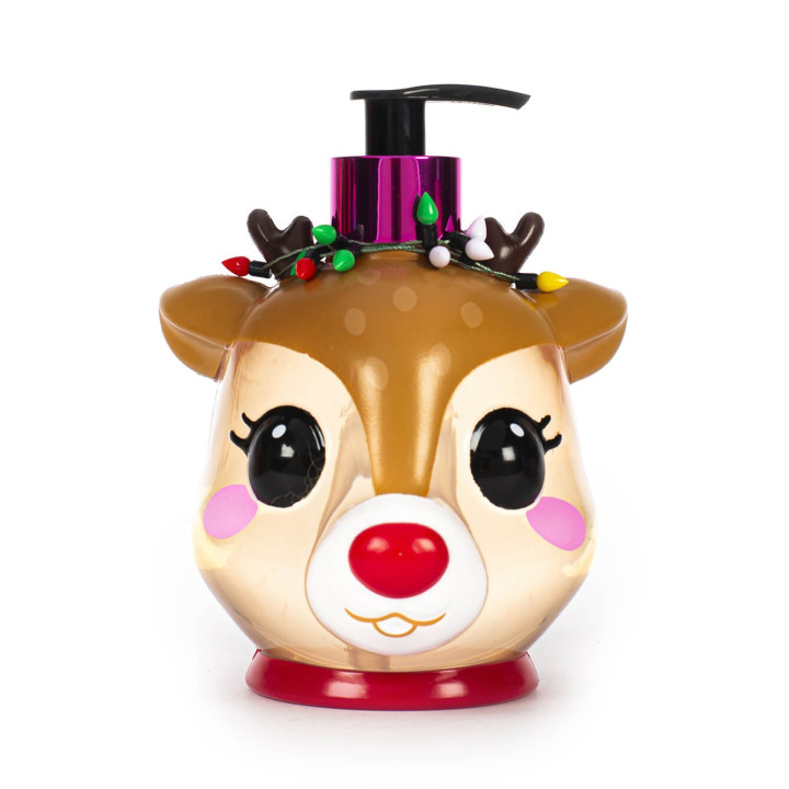 Distributeur de savon liquide 500ml HAPPY CHRISTMAS, 3 modèles assortis