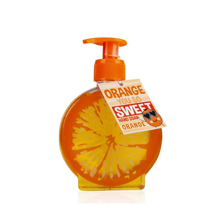 PROMO Distributeur de savon mains ORANGE YOU SO SWEET