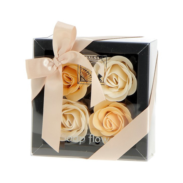 Grossiste Coffret Roses en papier de savon - Tentation Cosmetic