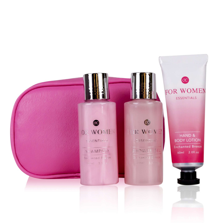 PROMO Coffret voyage bain & corps ESSENTIALS FOR WOMEN