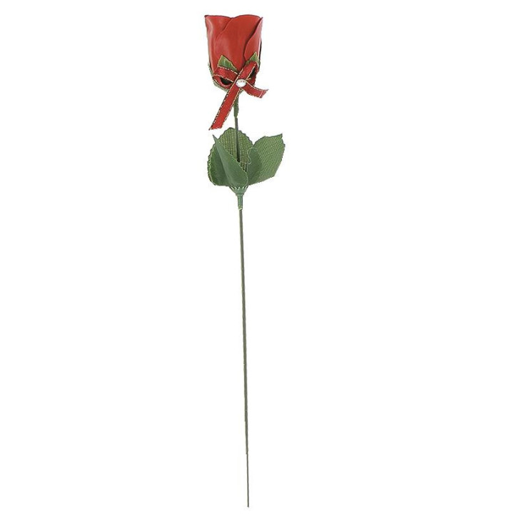 DISPO JUILLET Rose de savon Rouge