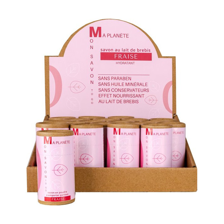 Savon en poudre 100% Naturel| Ma planète | Tentation Cosmetic 
