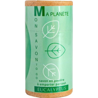 Savon en poudre 100% Naturel à l'eucalyptus  - Tentation Cosmetic