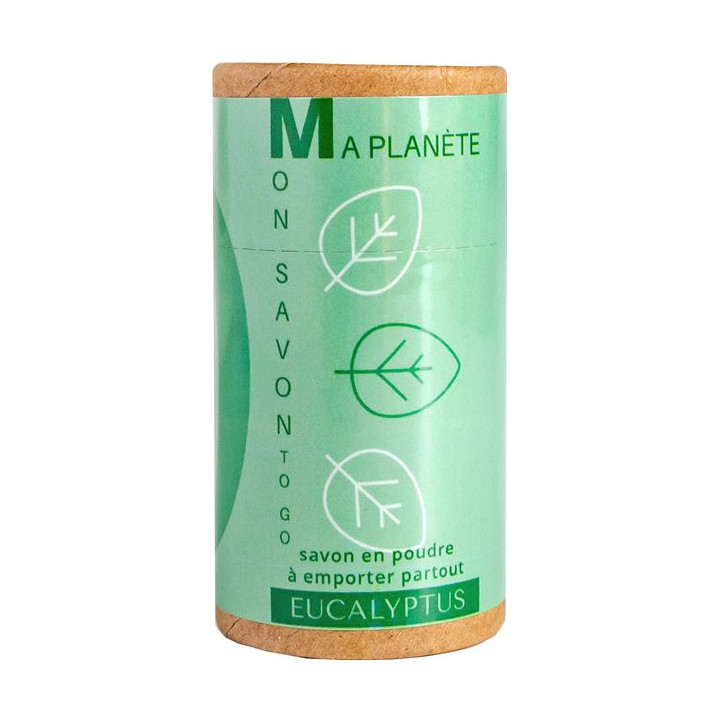 Savon en poudre 100% Naturel à l'eucalyptus  - Tentation Cosmetic