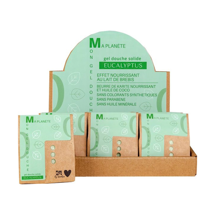 PROMO Gel douche solide MA PLANETE Eucalyptus