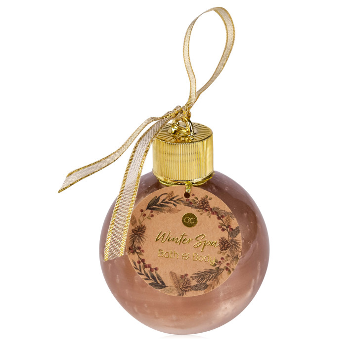 Gel douche & Bain moussant BOULE 240ml ,Senteur : Vanille Orientale/Miel