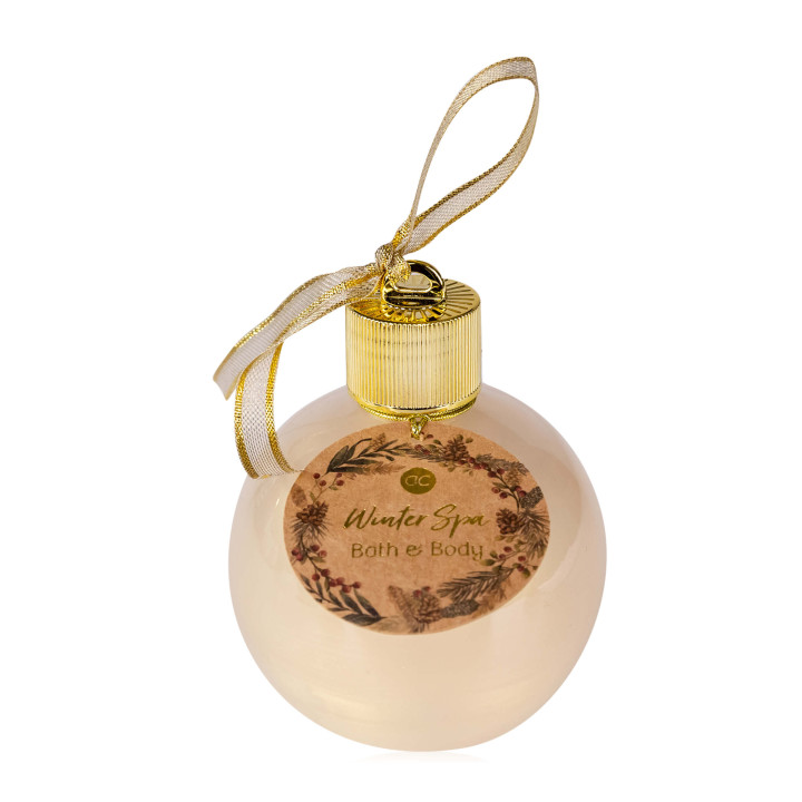 Gel douche & Bain moussant BOULE 240ml ,Senteur : Vanille Orientale/Miel