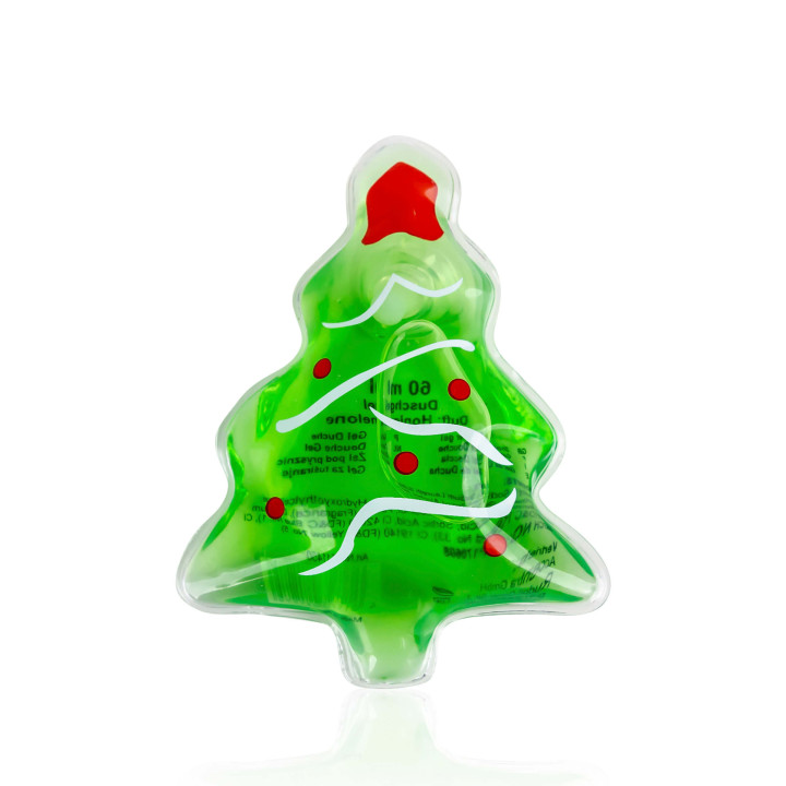 Berlingots de gel douche 60ml SAPIN DE NOEL