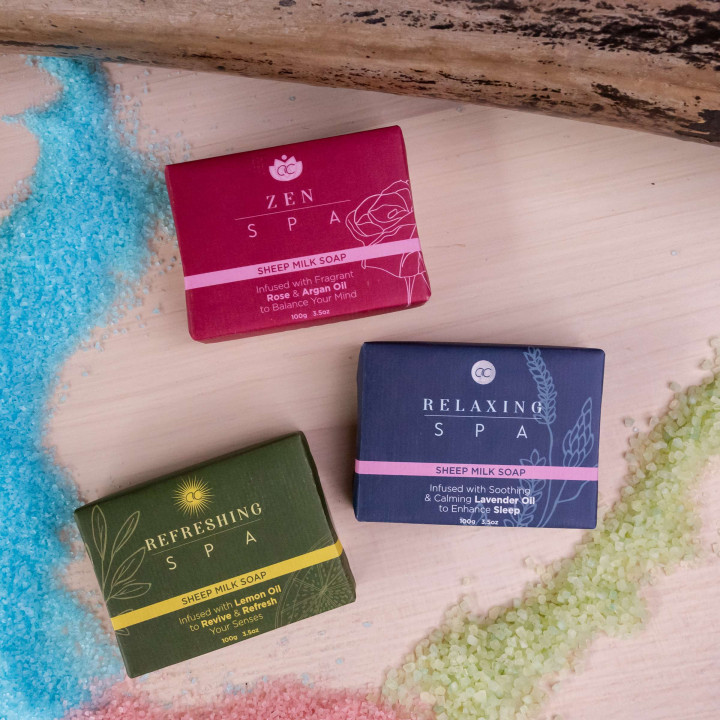 PROMO Savon au lait de Chèvre ZEN SPA