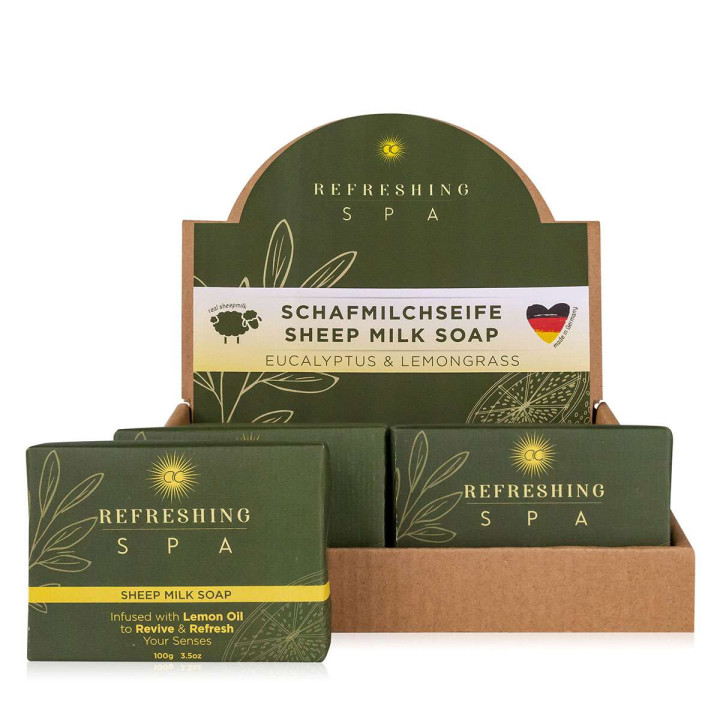 PROMO Savon au lait de Chèvre REFRESHING SPA