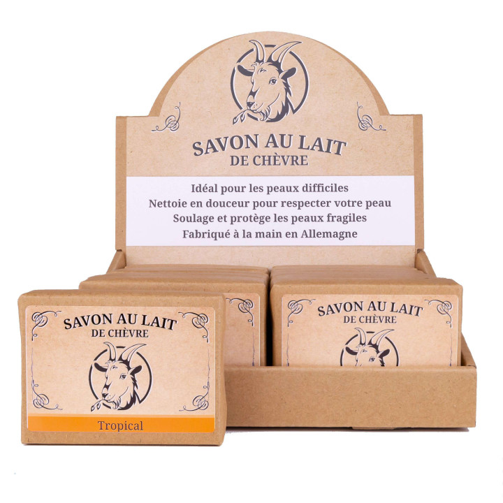 PROMO Savon au lait de Chèvre TROPICAL