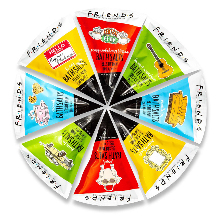 PROMO Sel de bain Pizza Coffret FRIENDS