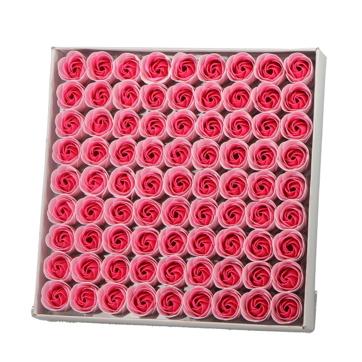 Rose en papier de savon 3g rose