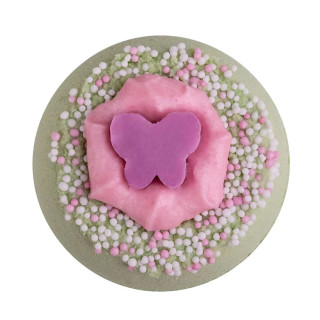 Boule effervescente pour le bain "BUTTERFLY" 190g, senteur Passion