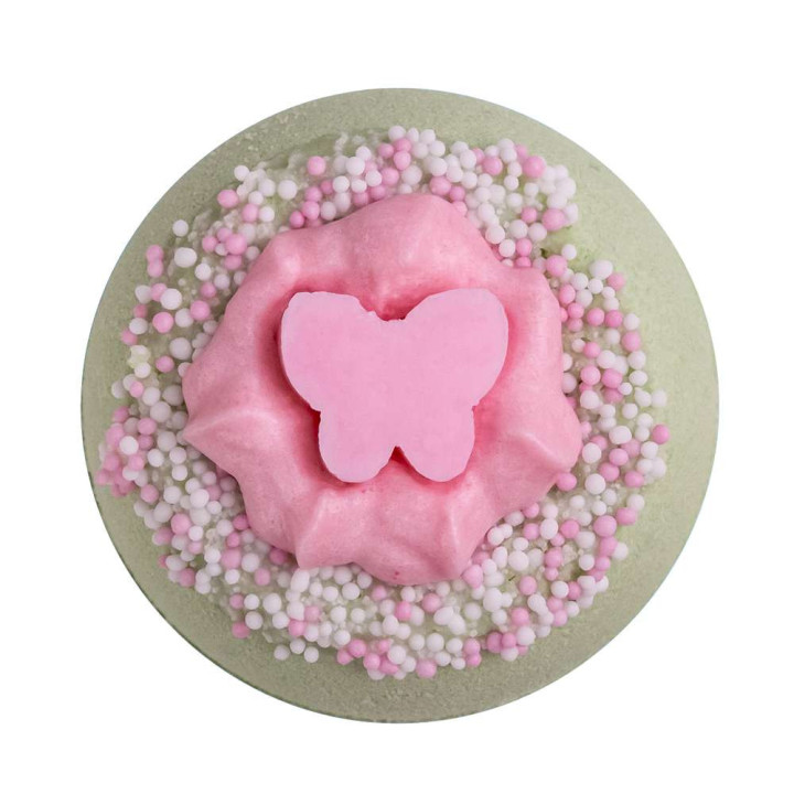 Boule effervescente pour le bain "BUTTERFLY" 190g, senteur Passion