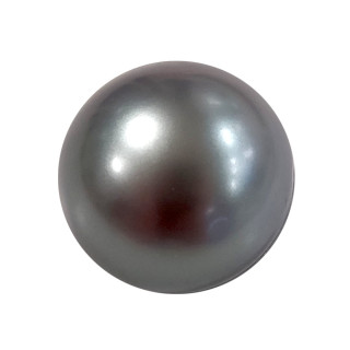 *Perle de bain ronde argent nacré