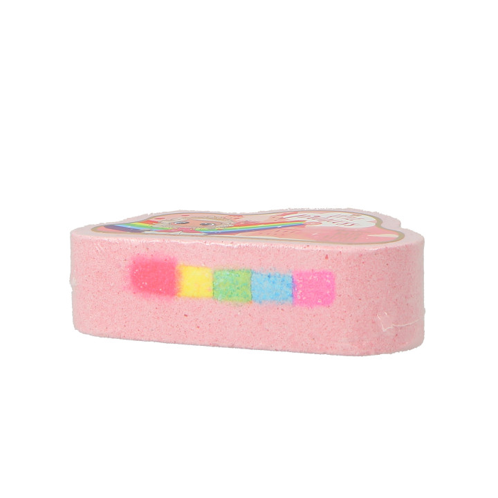 Galet effervescent effet arc en ciel dans le bain LITTLE PRINCESS