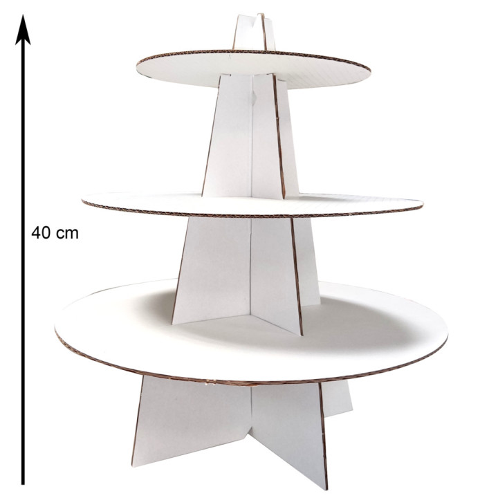 PROMO Présentoir boutique 3 Plateaux (VIDE) (36x40)