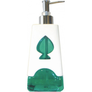 PROMO Distributeur savon liquide 430ml, Vert transparent