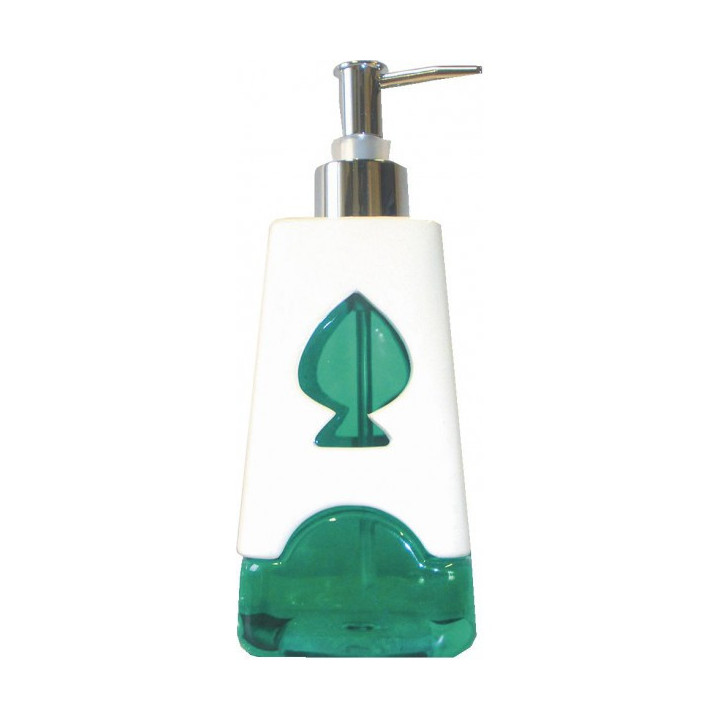 PROMO Distributeur savon liquide 430ml, Vert transparent