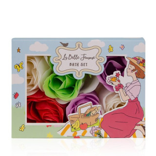 PROMO Set la belle femme rose de savon