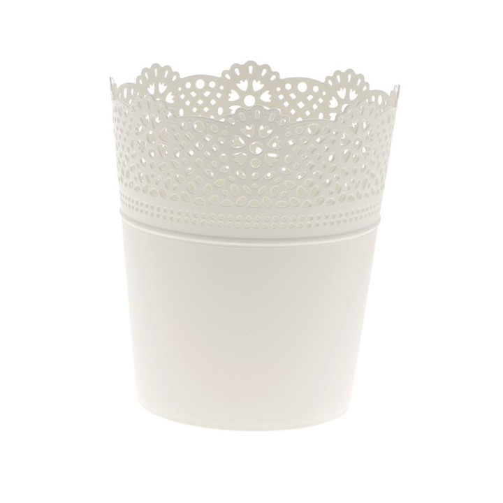 Coupe PVC Blanche (15.5x13.5 cm)