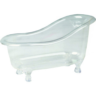 Baignoire transparente  (26x13.7x15.5 cm)