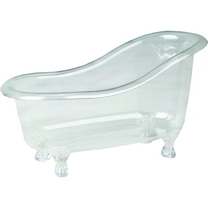 Baignoire transparente  (26x13.7x15.5 cm)